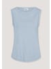 Hessnatur Jersey Top in perlblau