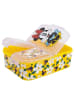 Disney Minnie Mouse Disney Minnie Mouse Kinder Brotdose – Lunchbox mit 3 Fächern & tollem in Gelb