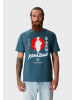 OLDSKULL T-Shirt Asian Silent Blade Kanazawa in Dark Green