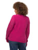 Ulla Popken Pullover in fuchsia pink