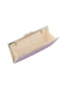 faina Women Clutch in Champagne