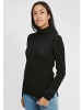 Oxmo Rollkragenpullover OXPia in Schwarz