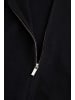 Coccodrillo Baumwollstrickjacke in schwarz