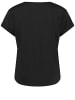 TAIFUN T-Shirt Kurzarm Rundhals in Schwarz