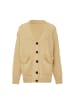 caissa Strickjacke in Beige