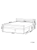 Beliani Doppelbett ECHALLON in Braun - (W) 187 x (H) 71 x (L) 208 cm