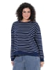 Ulla Popken Sweatshirt in marine