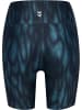 Hummel Sportshorts "Hiit Aop Intensity Short Tights" in Blau