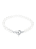 Elli Armband 925 Sterling Silber Herz in Weiß