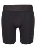 Phil & Co. Berlin  Retro Boxer Long Boxer in Black + Chilli Pepper