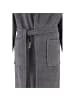 Rhomtuft Rhomtuft Bademäntel unisex Schalkragen Sir & Lady zinn - 02 in zinn - 02