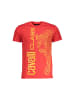 cavalli CLASS Rot Baumwolle Herren T-Shirt