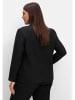 sheego Blazer in schwarz