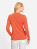 Heine V-Ausschnitt-Pullover in orange