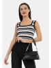 faina Damen Clutch/Abendtasche in Schwarz