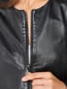 Mainpol Lammnappa-Lederblazer in schwarz