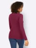 Heine Langarmshirt in bordeaux