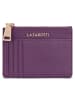 Lazarotti Bologna Leather Schlüsseletui Leder 11,5 cm mit Air Tag Fach in purple