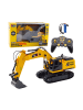Wisam® Ferngesteuerter RC-Raupenbagger mit 6-Kanal-Sounds 27MHz
