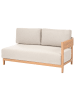 Beliani 6-tlg Sitzgruppe SAMPIERI in Braun/Beige