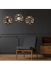 relaxdays 3 x Spiegel in Gold - (B)25 x (H)25 x (T)2 cm