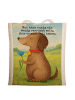Mr. & Mrs. Panda Tragetasche Hund Blume Design mit Spruch in Weiß