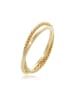 Elli Ring 925 Sterling Silber in Gold