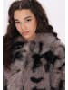myMo ROCKS Damen Jacket in Grau Schwarz