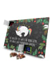 Mr. & Mrs. Panda Advents-Teekalender Einhorn Nacht mit Spruch in Kreidetafel