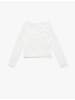 KOTON BLUSE LS in Ekru