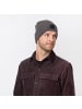 Occulto Winter Mütze Beanie Schwarz Label in Navy