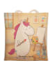 Mr. & Mrs. Panda Shopper-Tasche Einhorn Künstler Design ohne Spruch in Weiß