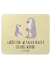 Mr. & Mrs. Panda Mouse Pad Großeltern Magie mit Spruch in Gelb Pastell