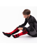 Occulto 2er Pack Skisocken Felix in Schwarz-Rot