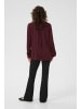 Kaffe Langarm-Bluse Amber Regular fit in Windsor Wine