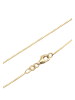 Elli Halskette 925 Sterling Silber Kreis in Gold