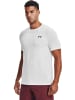 Under Armour T-Shirt "UA Seamless Kurzarm-Oberteil" in Weiß