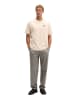 Marc O'Polo T-Shirt oversized in Grey Silk