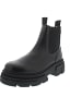 Tommy Hilfiger Combat Leather Low Chelse Chelsea Boot Schwarz