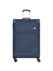 Roncato Twin 4 Rollen Trolley L 75 cm in blu notte