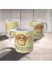 Mr. & Mrs. Panda Kaffeetasse Spinne Agathe Sandwich mit Spruch in Gelb Pastell
