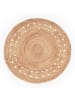 KADIMA DESIGN Jute Teppich Boho wendbar in Natur