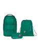 Satch Schulrucksack-Set PACK "Fearless Green" 3-teilig in Grün
