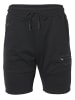 KOROSHI JOGGER INTERLOCK SHORTS in schwarz