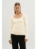 Karen By Simonsen Strickpullover KBStine Straight fit in Egret
