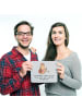 Mr. & Mrs. Panda Mouse-Pad Juristin Schlupfloch mit Spruch in Grau Pastell