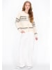 DreiMaster Women Cardigan in offwhite