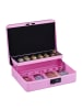 relaxdays Geldkassette in Rosa - (B)30,5 x (H)8,5 x (T)25 cm