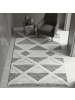 KADIMA DESIGN Teppich 3D Waschbar Geometrisch TALFER Strapazierfähig OEKO-TEX
