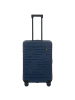 BRIC`s BY Ulisse - 4-Rollen-Trolley 65 cm erw. (black) in ozean blue